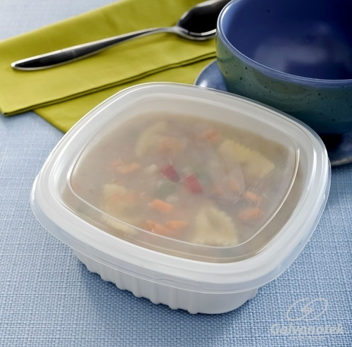 Marmita Pote 400ml Caldo Sopa Freezer Microondas G308 100uni