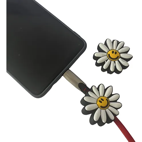 Protector De Cable De Cargador- Diseños Animados
