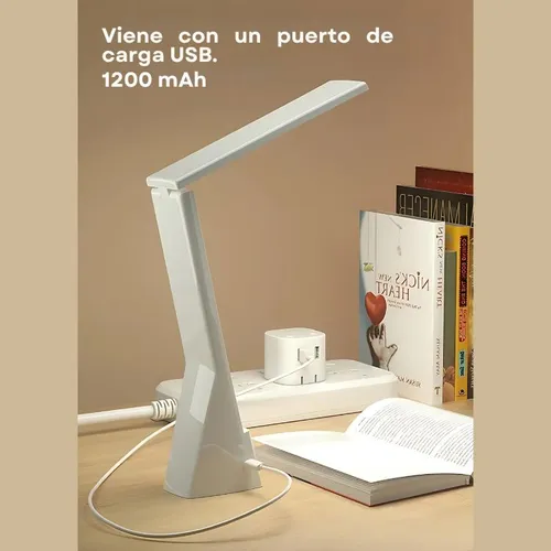Lampara Led De Mesa Nocturna Escritorio Protección Ocular