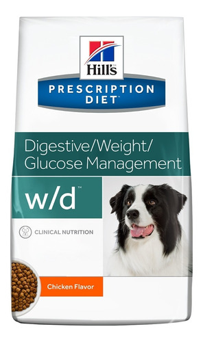 Ração Hills W/d Para Cães Adultos Diabéticos - 3,8kg