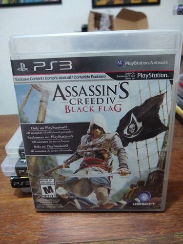 Ps3: Assassin's Creed 4 Black Flag - Mídia Física