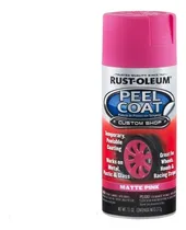 Comprar Pintura En Aerosol Autos Peel Coat Rust Oleum Color Rosa Mate