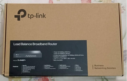 Balanceador De Carga Tp-link Tl-r480t+