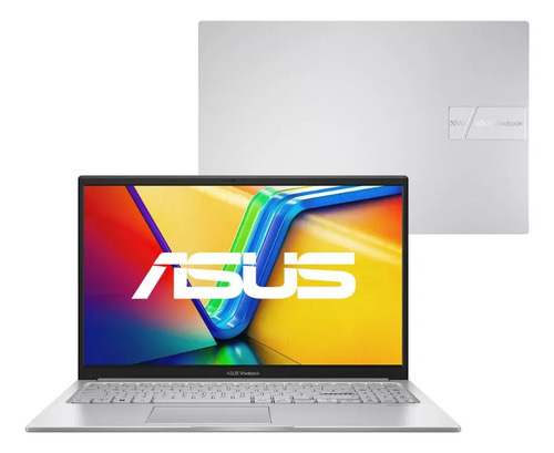 Notebook Asus Vivobook 15 X1504va Intel Core I5 1334u 8gb Ram 512gb Ssd Intel Iris Xe Windows 11 Home Tela 15,6 Fhd Silver - Nj1740w