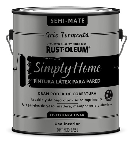 Pintura Latex Para Interior Simply Home Brochable 3,785l