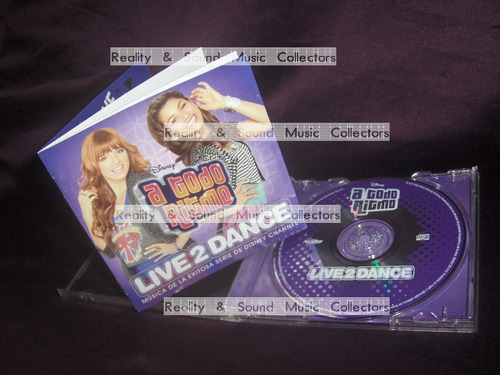 A Todo Ritmo Live 2 Dance Cd Disney 2012 Zendaya Amber Lily (Usado)