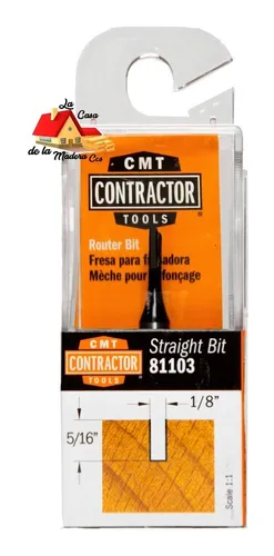 comprar Fresa O Mecha Para Trompo O Router Cmt 81103 A.1\u002F8 X 5\u002F16  