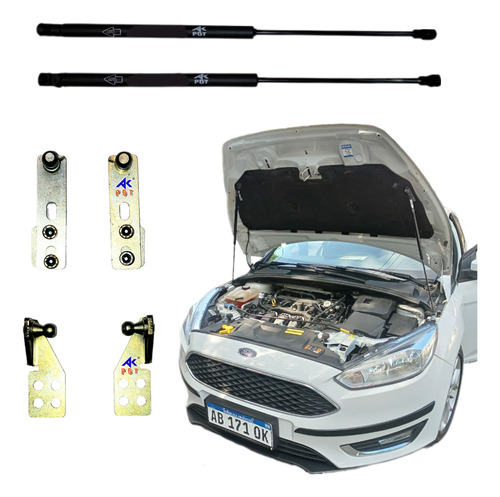 Ford Focus 3 Y Restyling Kit De Amortiguadores Para Capot 