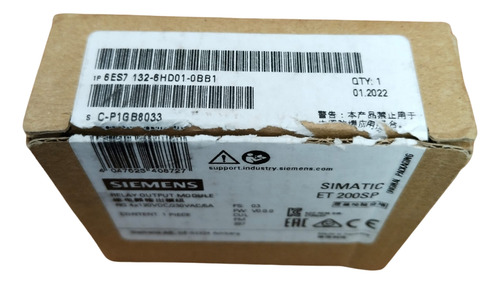 Siemens 6es7 132-6hd01-0bb1 Simatic Relay Output