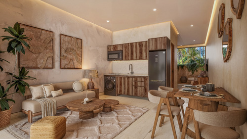 'vive Con Estilo Y Comodidad' Departamento En Venta En Tulum