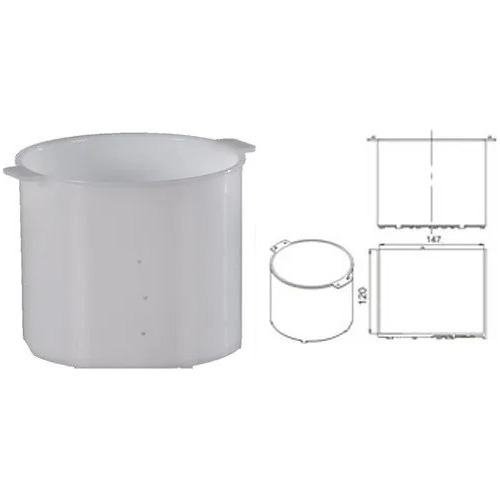 15 Formas Queijo Frescal Polietileno 1kg Injesul