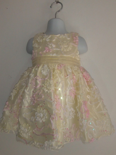 Vestido De Gala  Con Panty American Princess 24 Meses