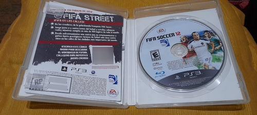 Juego Ps3 Fifa Soccer 12, Físico, Usado (Usado)