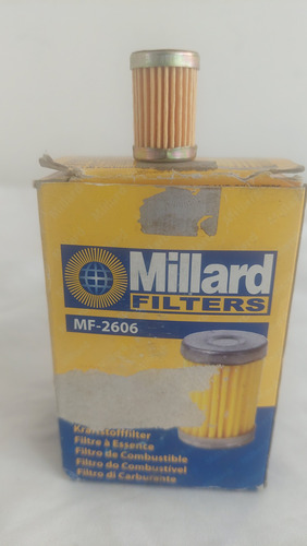 Filtro Gasolina Millard Mf-2606 Chevrolet Carburador Corto 