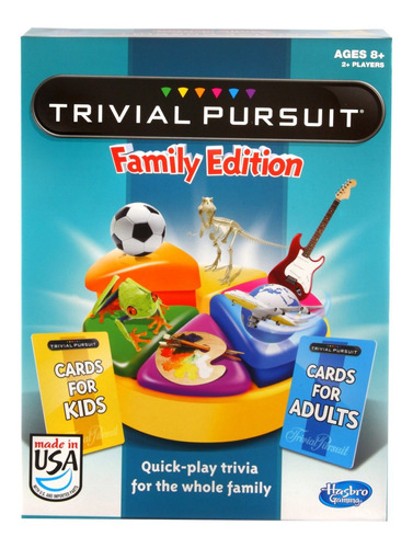 Juego Trivial Pursuit Edición Familia