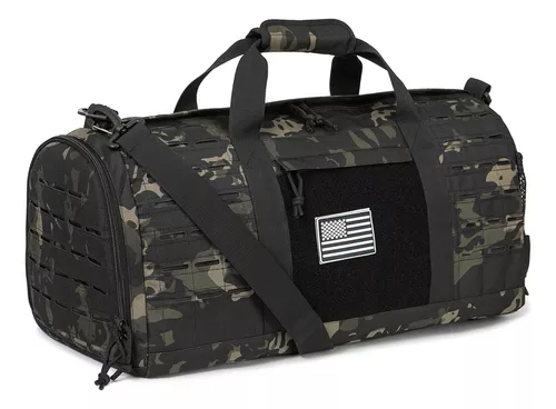 Qt&qy Bolsa De Lona Tactica Militar De 40 Litros Para Hombre