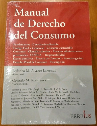 Manual De Derecho Del Consumo: Federico M. Alvarez 