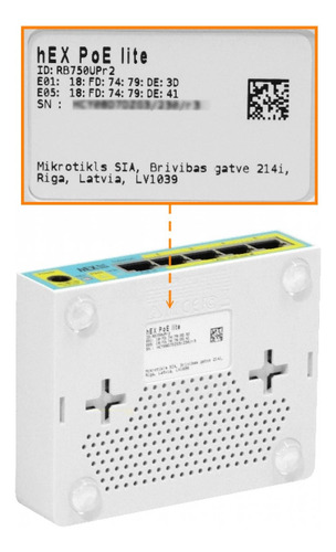 Cable De Requisito Mikrotik 5-100 Poe-in/out-12w Clickbox