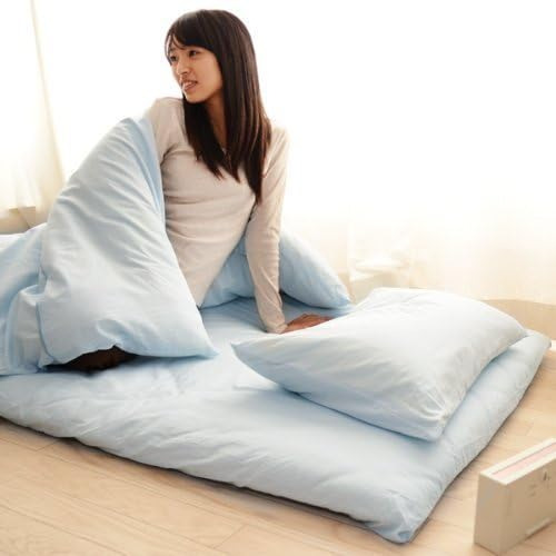 Sábana Bajera Ajustable 100% Algodón Colchón Futon '...