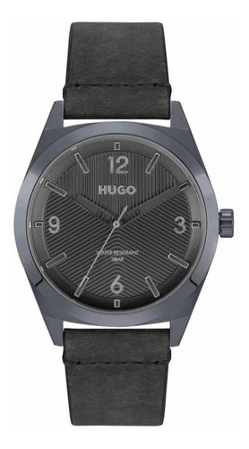 Reloj Hugo Boss Men 1530250 Color de la malla Negro Color del bisel Negro