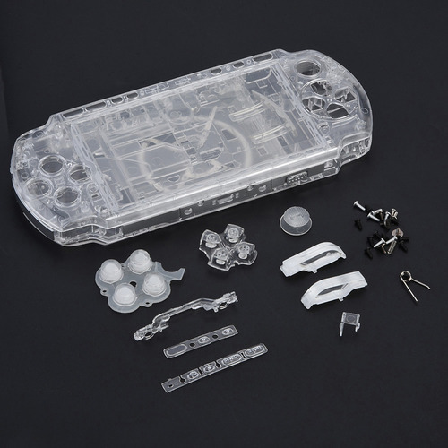 Carcasa De Juego De Consola Para Psp 3000 Color Transparent