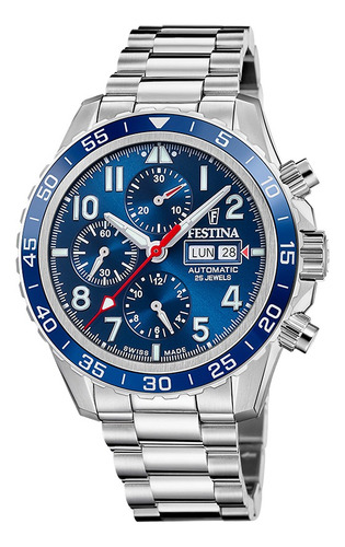Reloj Festina F20055.3 Hombre Analogico Swiss Made
