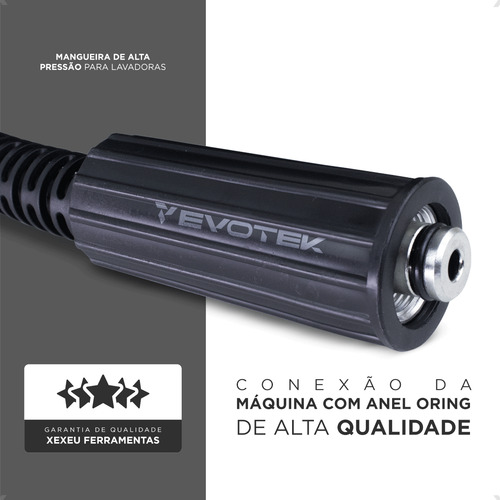 Mangueira 5m Lavadora Wap 2200 Ousada Alta Pressão Reforçada Evotek Ferramentas Wap 2200 Ousada