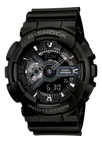 Relógio Masculino Casio Ga-110-1bdr Preto - Refinado