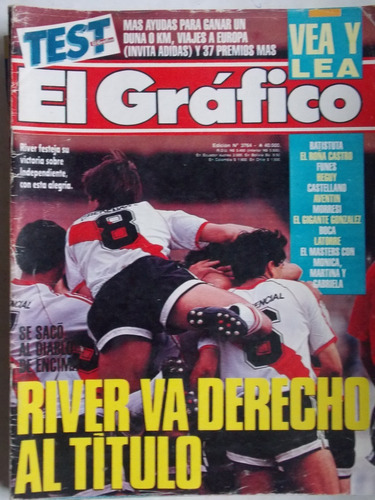 El Gráfico, N° 3764  Revista Fútbol Argentino, Cb