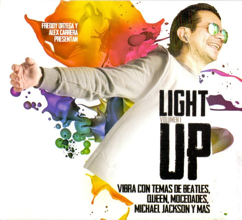  Freddy Ortega - Light Up Vol 1 Uno Disco Cd (11 Canciones)