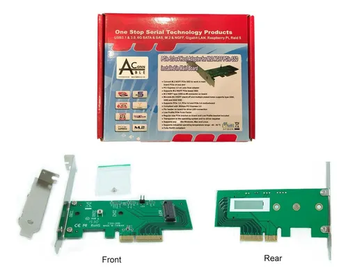 Adaptador Pcie M.2 Pexm2 A Ssd Ableconn
