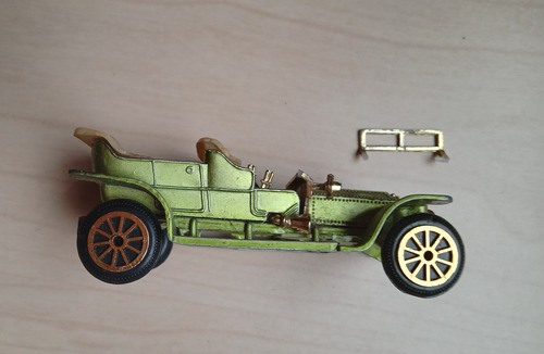 Auto Matchbox Rolls Royse Silver Ghost Con Faltantes Rolls Royce Verde Lima (Usado)