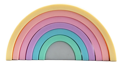 Arcoiris Papu Baby Juguete Didáctico De Silicón Para Bebés