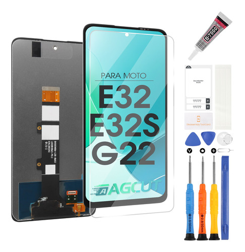 Para Motorola Moto E32 E32s Pantalla Táctil Lcd Completa