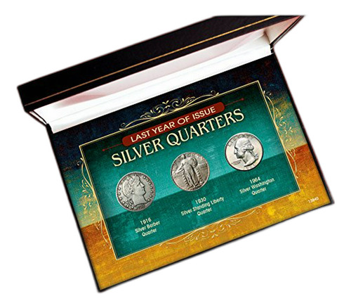 American Coin Treasures Cuarto De Plata Del Último Año De Em