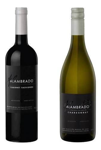 Alambrado Chardonnay 750ml + Alambrado Cabernet Sauv 750ml
