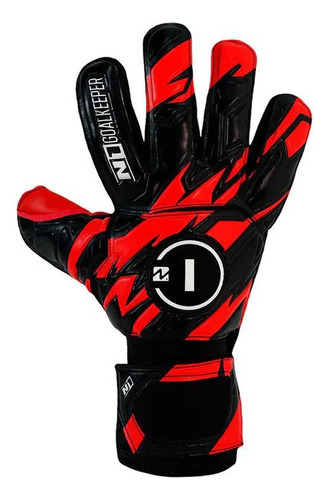 Guantes De Arquero N1 Starter Initial Rojo Rojo 10