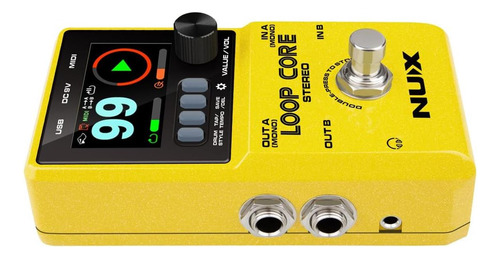 Pedal Looper Estéreo De Nux Loop Core, Tiempo De Grabación 6
