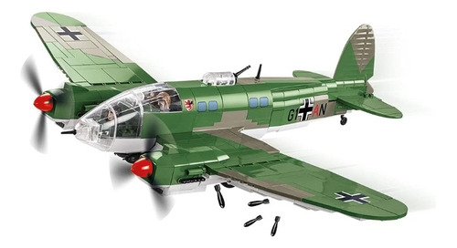 Avión De Bloques Marca Cobi, Heinkel 111, Iiww