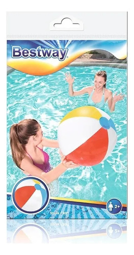 Pelota De Playa Inflable Para Alberca De Colores 51cm