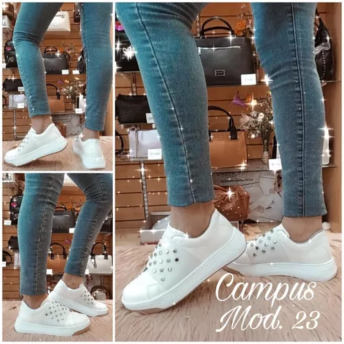 Zapatillas Urbanas Mujer Tachas