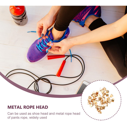 100 Unidades De Hebillas De Metal Con Cordones Para Zapatos,