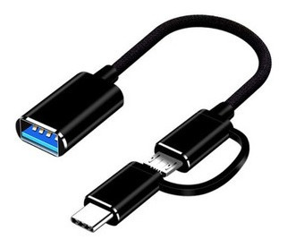 Cable Otg Tipoc +micro Usb Tienda Física