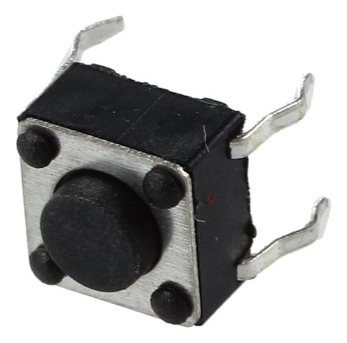 100 Paneles De Pcb De 6 X 6 X 4,5 Mm, Pulsadores Táctiles Mo