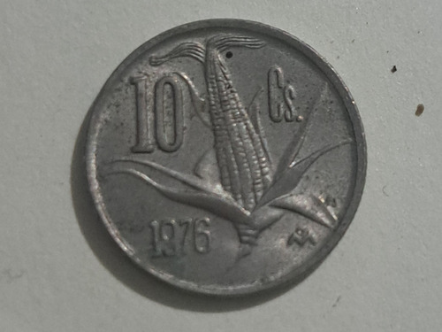 37 Monedas De 10 Centavos Mexicanas 1976-79