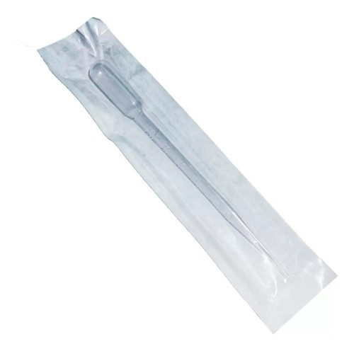 Pipeta Pasteur Estéril 3ml Graduada - Kit 200 Unidades