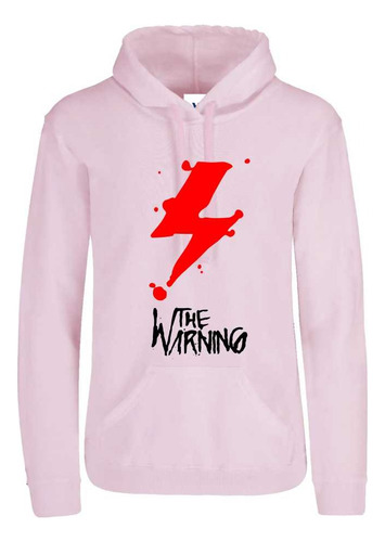 Sudadera The Warning Logo Rayo Rock 1 Con Gorro