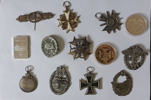 Medallas Monedas Y Cóndecoraciones Alemanas Del Partido Nazi