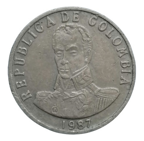 Colombia Moneda 2 Pesos 1987