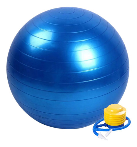 Bola Suiça Pilates Abdominal Fitness 45cm Bomba Grátis Verde